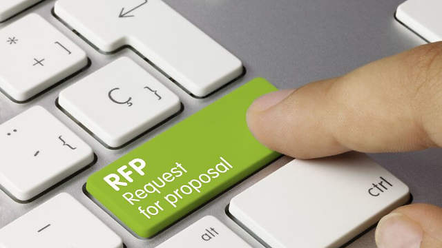 A picture of a computer button for the Dos and Don'ts of Requests for Proposals